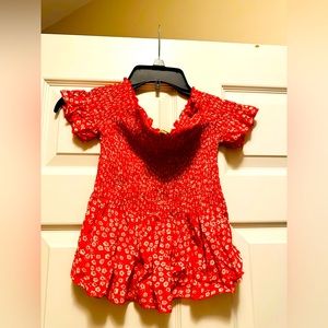 Teenage beautiful colorful summer top! Size XS